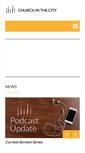 Mobile Screenshot of churchinthecity.us
