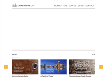 Tablet Screenshot of churchinthecity.us